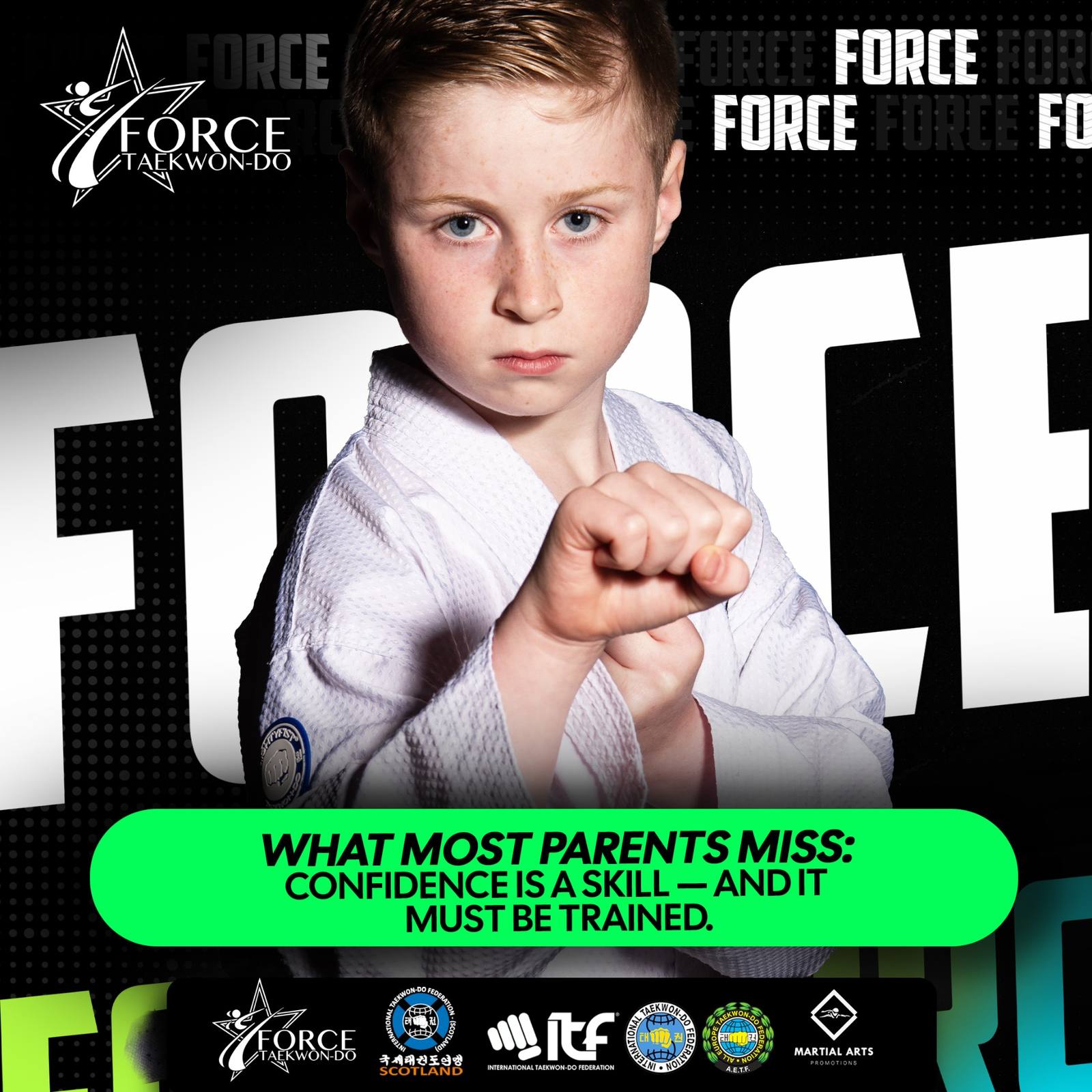 281sport martial arts club campaign design